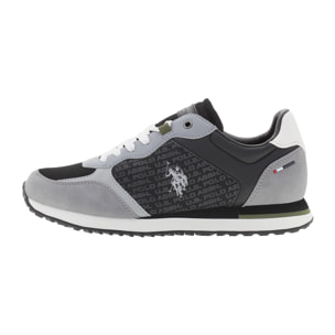 Sneakers U.S. Polo Assn. nero-grigio