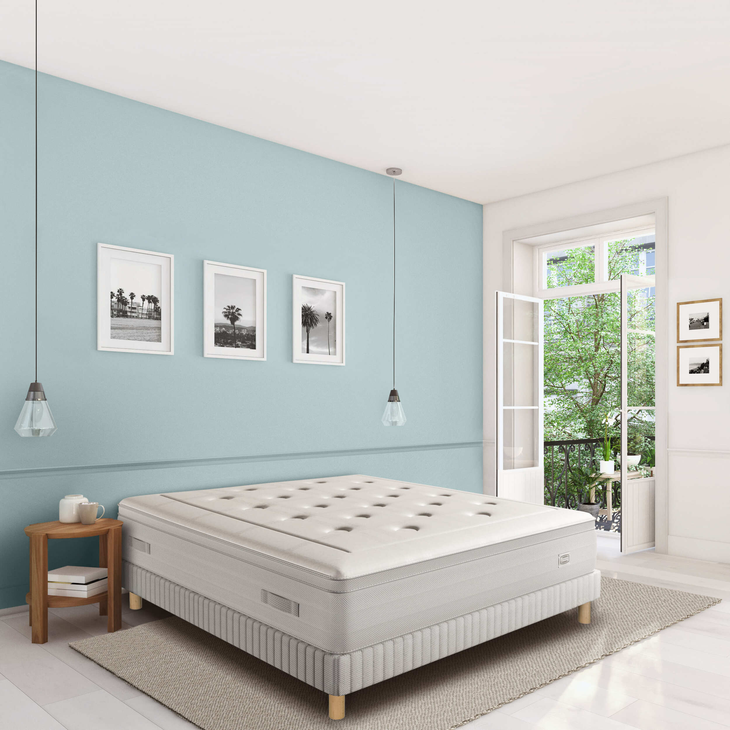 Matelas REFLEXION , Hybride, ferme, H33