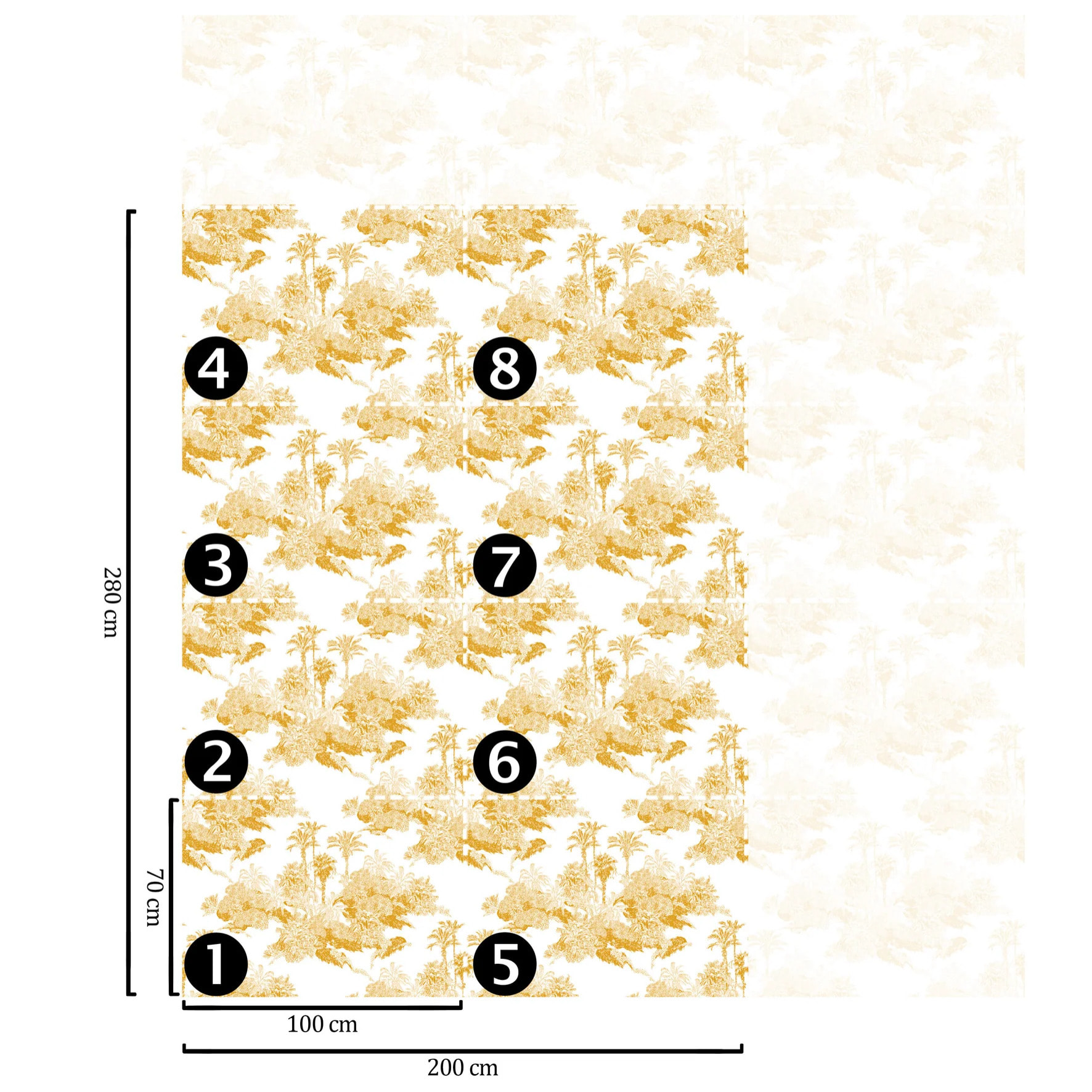 Carta da Parati Toile de Jouy