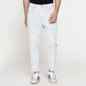 COLOR JEANS UOMO IN BULL DENIM STRETCH MOD. 739 TINTO OLD
