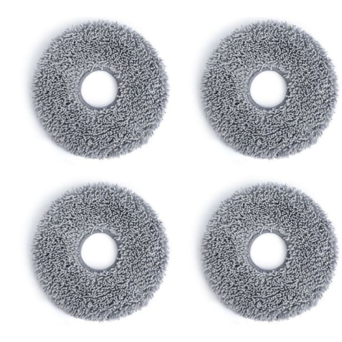 Lingettes et serpillères ECOVACS Lavage microfibre nettoyage sols robot Deebot T30 Pro Omni