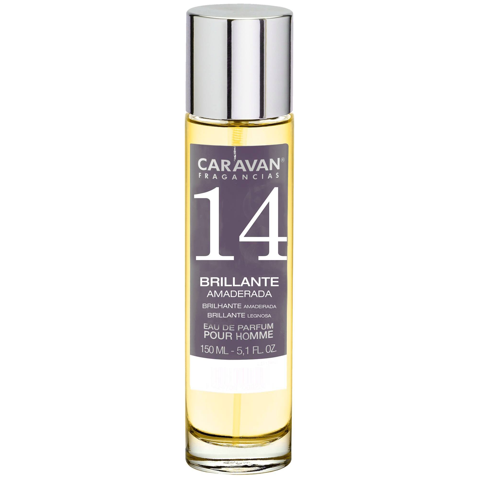 Caravan fragancias - caja de regalo con 2 perfumes nº14 de 150 ml, para hombre