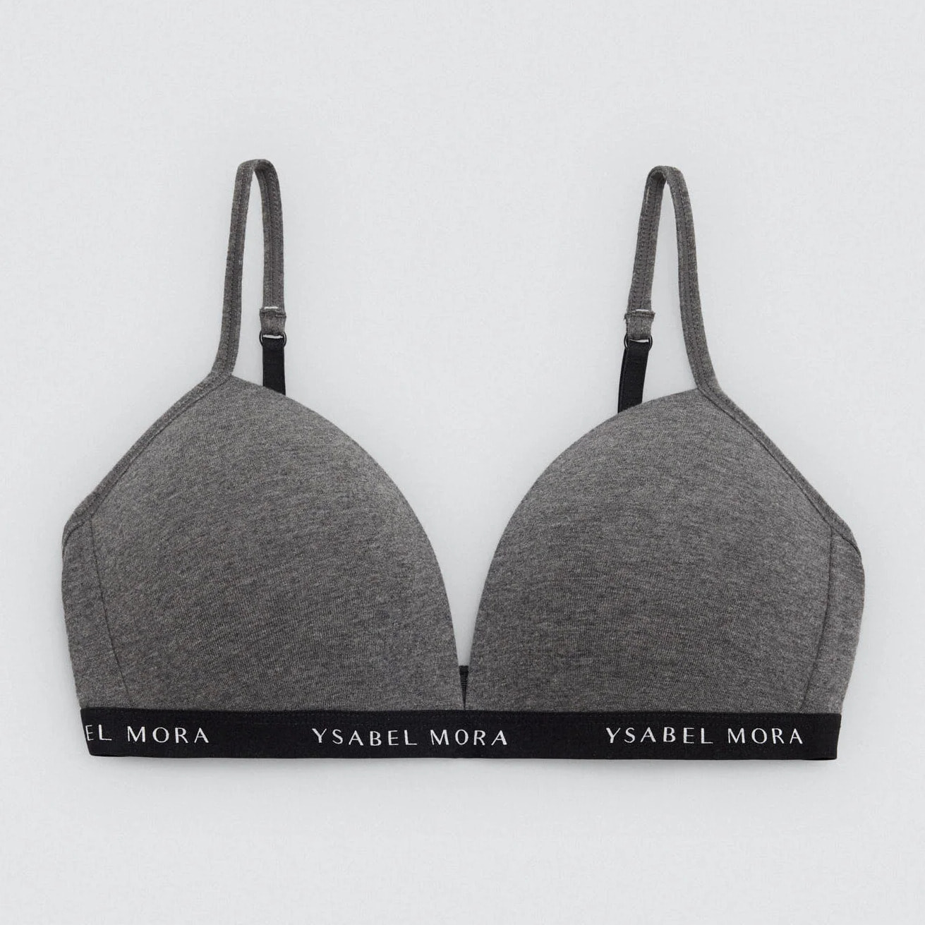 Reggiseno giovanile in cotone senza ferretto blu navy