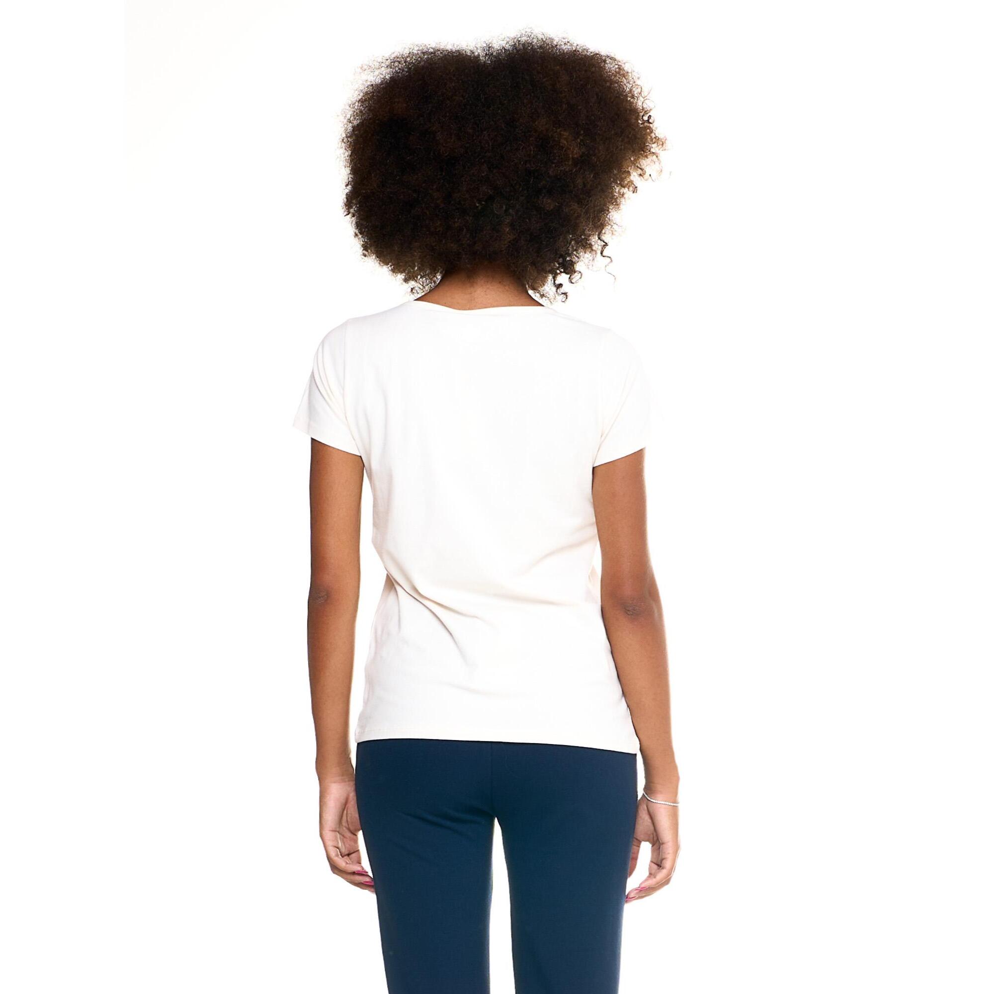 T-shirt Leone donna con maniche corte Basic