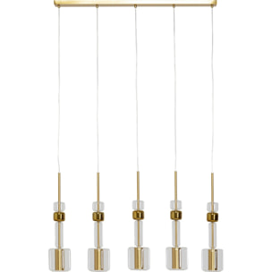Suspension Candy Bar 103cm dorée Kare Design