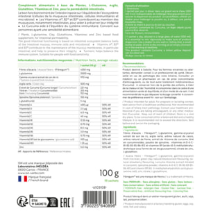 ISN - Permea-Regen - Complément alimentaire à base de Plantes, Vitamines et Minéraux - Préserve la Santé de l'Intestin - Arôme Fruits Rouges - 10 Sachets