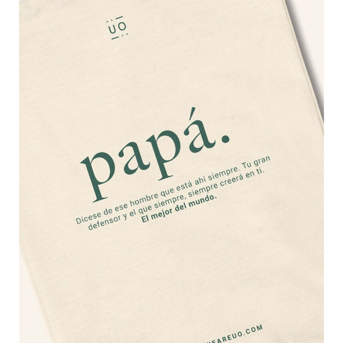 Bolsa Tela Regalo "Papá definición" NEW