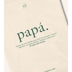 Bolsa Tela Regalo "Papá definición" NEW