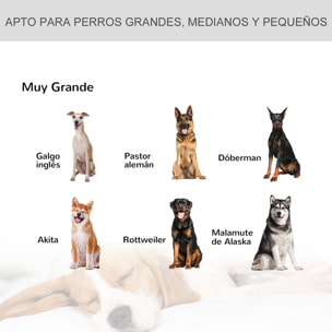 Jaula de Metal para Perros Plegable con Ruedas Bandeja Extraíble 125x76x81 cm