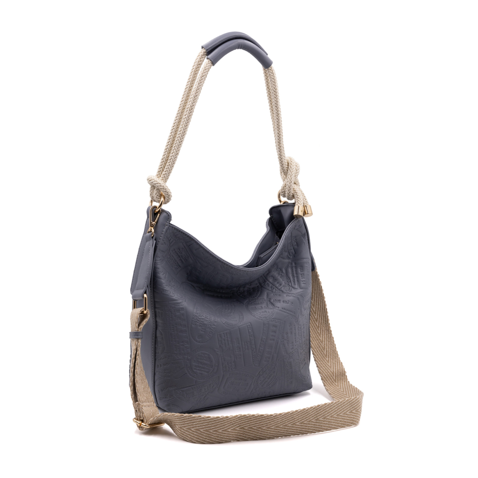 Borsa a spalla  da donna Poliuretano Prodotto alla Moda 27x14x29 cm