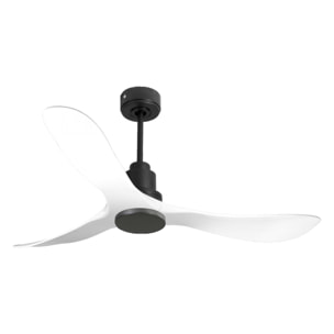 Ventilateur de plafond Réversible  Thermostat Wifi Moteur à courant continu Toits en pente Télécommande Hypersilence Mémoire Shopify Vendible (AUTOMATIQUE)