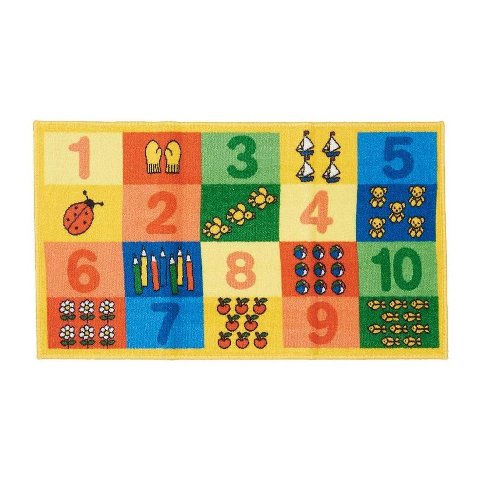 Tapis enfant Lavable 30° motif animaux FEFA