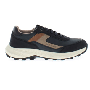 Armata di Mare Scarpe Uomo Trekking Escursionismo con Soletta Rimovibile in Memory Foam AMU W24D650 Navy