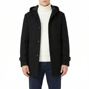 Cappotto con cappuccio