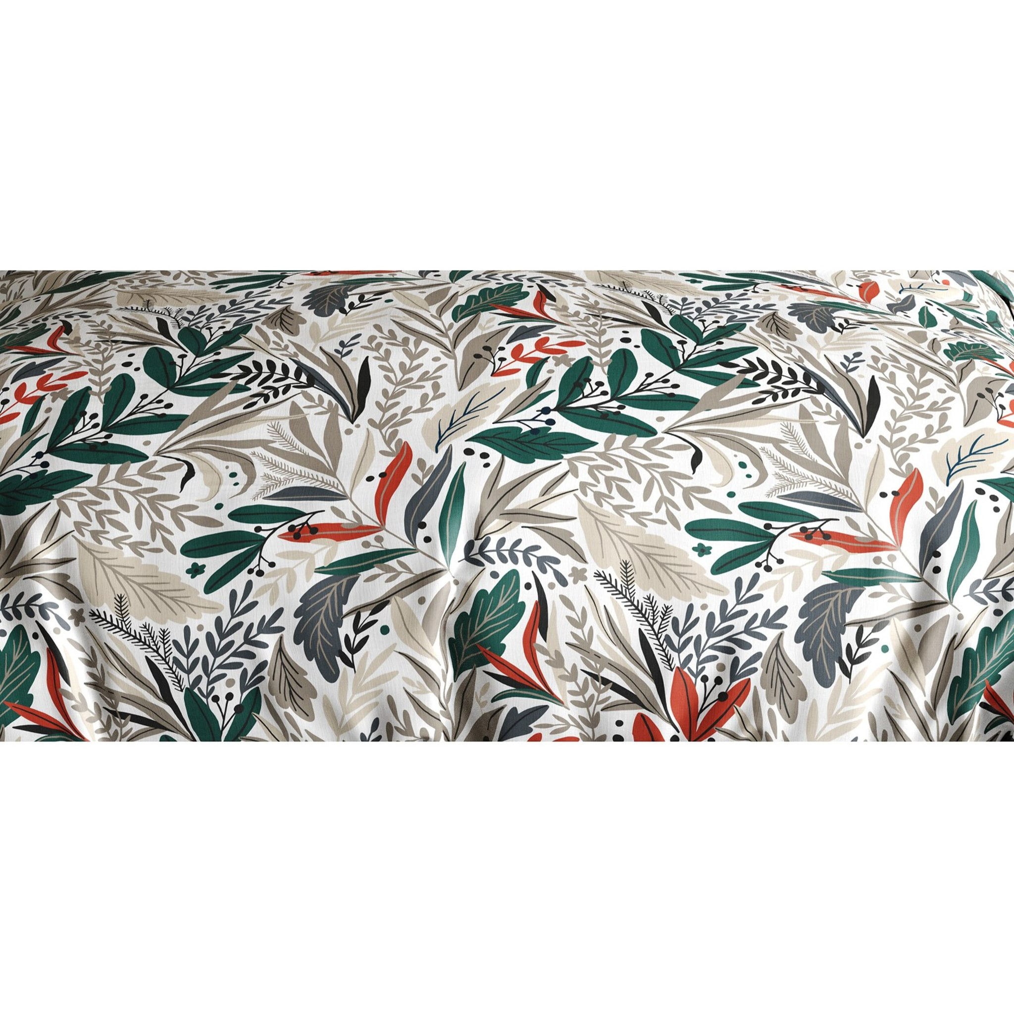 Parure Housse De Couette 2pcs 100%microfibre 60gsm Luziola