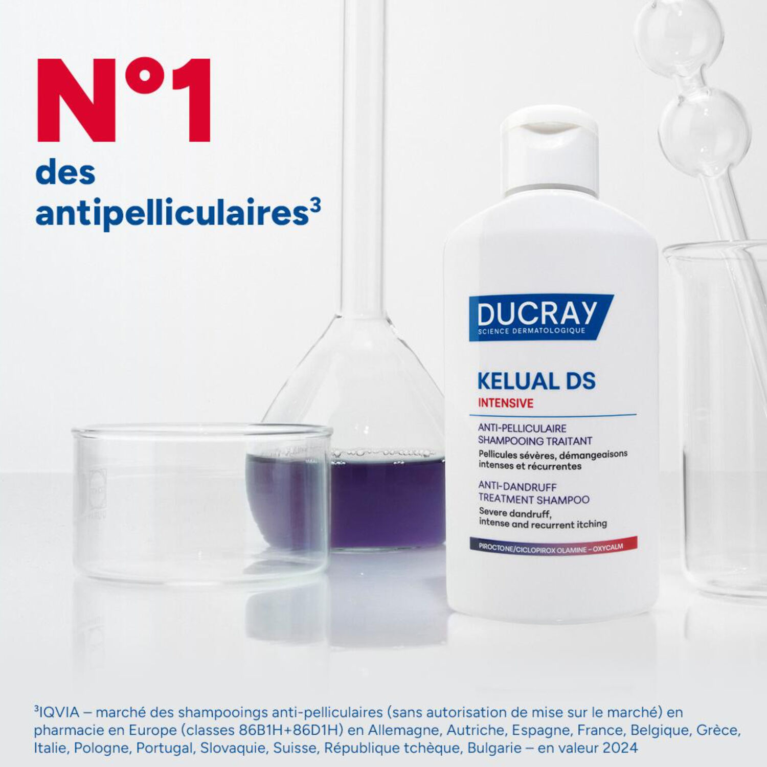 Kelulal DS - Shampooing traitant anti-pelliculaire 100 ml