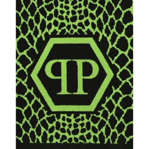 PHILIPP PLEIN Toalla de gimnasio PYTHON BEACH