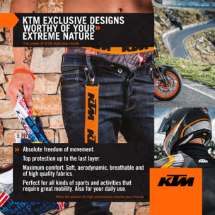 Pack 5 calzoncillos KTM en color negro para hombre