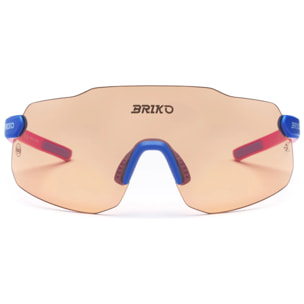 Briko - Occhiali, Uomo Donna, Arancione - Starlight 2.0 3 Lenses