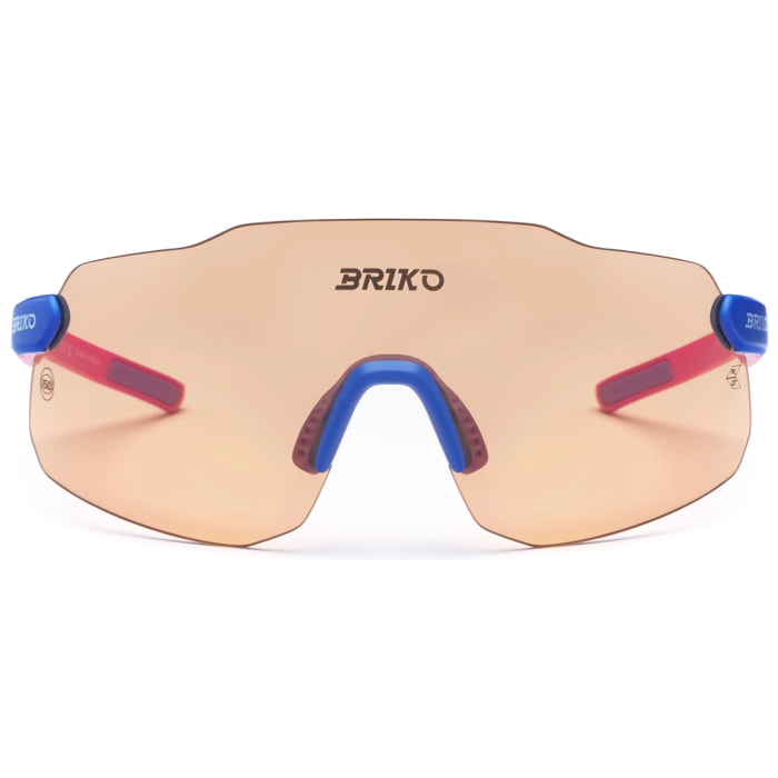 Briko - Occhiali, Uomo Donna, Arancione - Starlight 2.0 3 Lenses