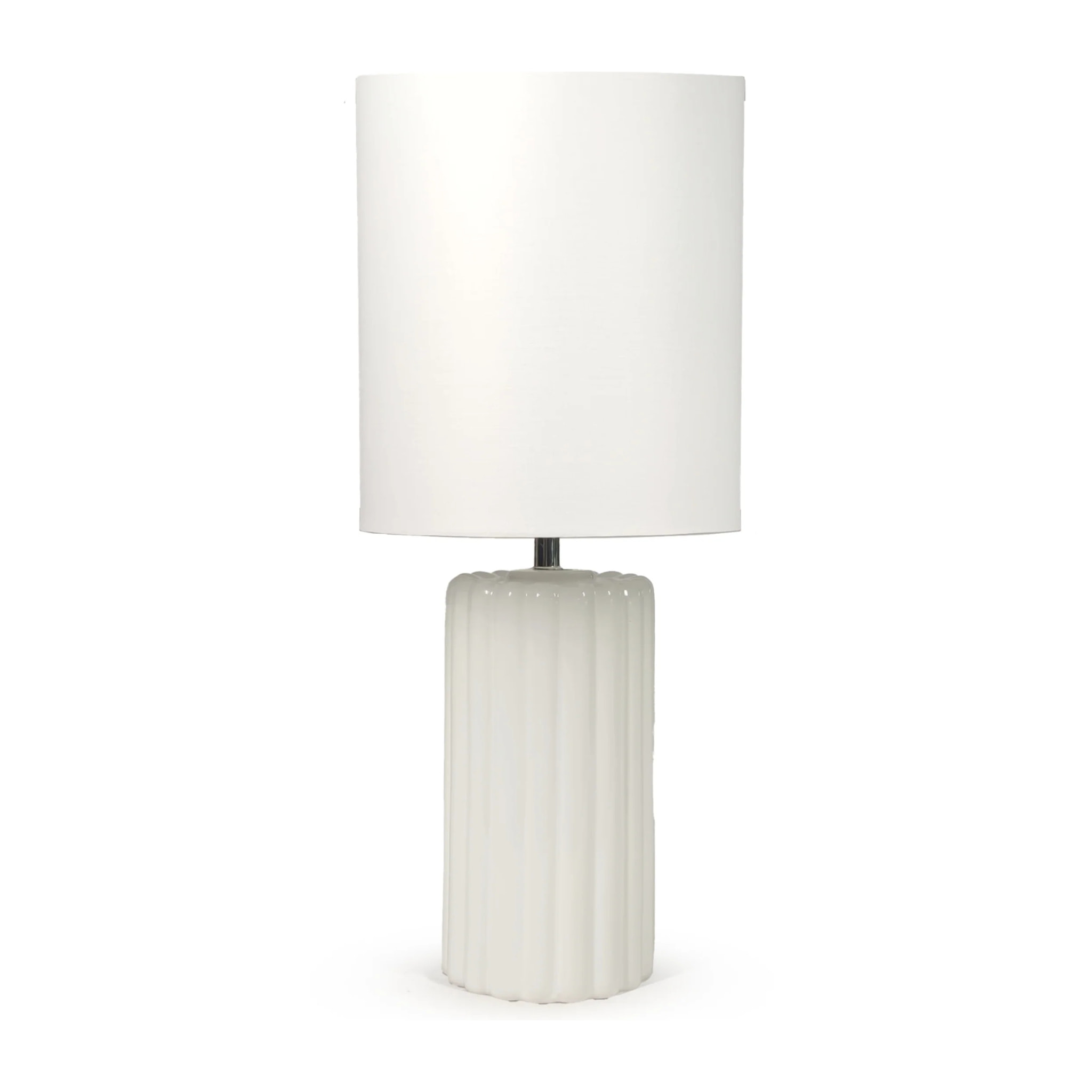 Lampe à poser en céramique blanche - Palladio