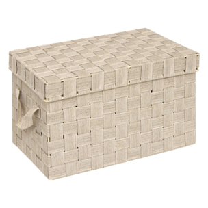 Set de 2 paniers Lise beige
