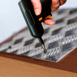 Cacciavite elettrico mini trapano, con batteria, kit di accessori e valigetta