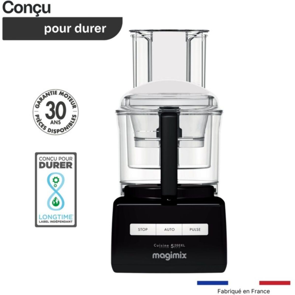 Robot multifonction MAGIMIX CS 5200 XL PREMIUM NOIR