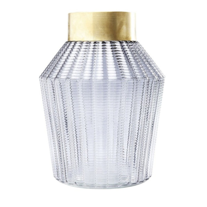 Vase Barfly gris 30cm Kare Design