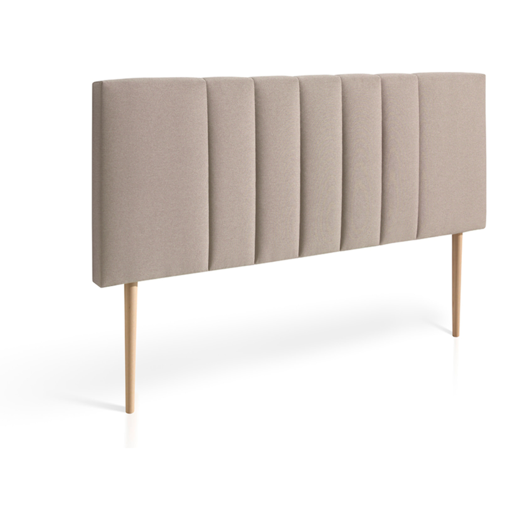 Cabecero – Tapizado en tejido con costuras decorativas