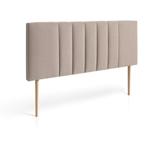 Cabecero – Tapizado en tejido con costuras decorativas