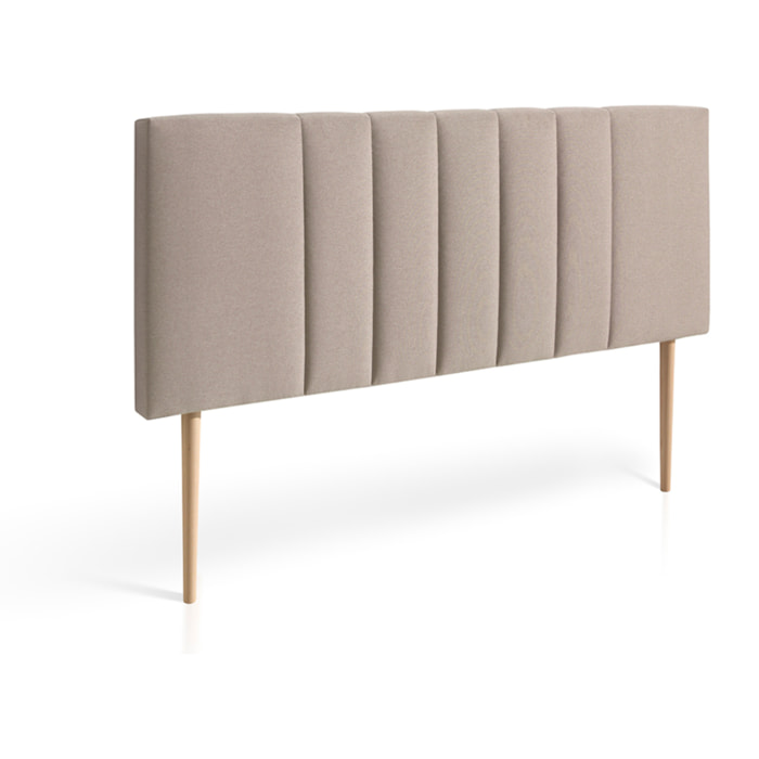 Cabecero – Tapizado en tejido con costuras decorativas