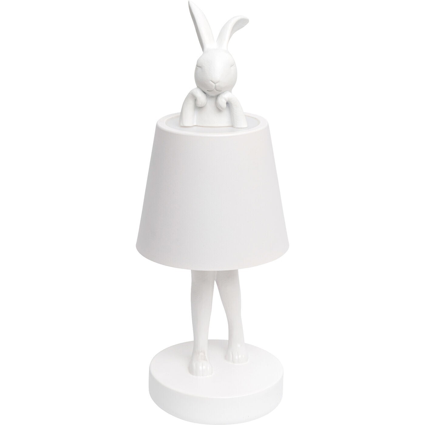 Lampe Animal lapin LED 29cm blanche Kare Design