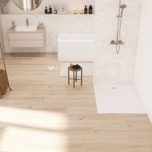 Receveur de douche KINEDO Kinesurf Nova Blanc mat