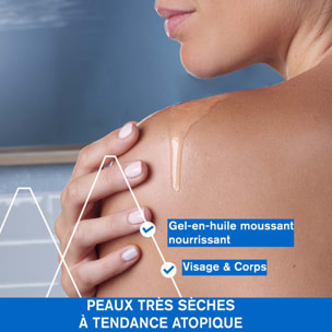 Xémose C8+- Huile Lavante Apaisante - Nettoie, Relipide & Protège
