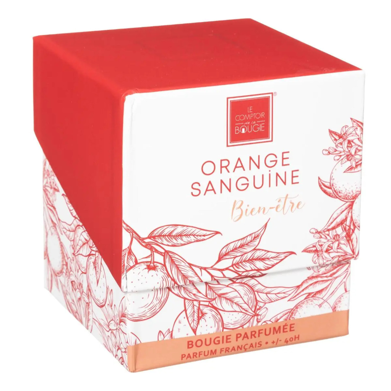 Bougie parfumée "Mael" - orange 190g