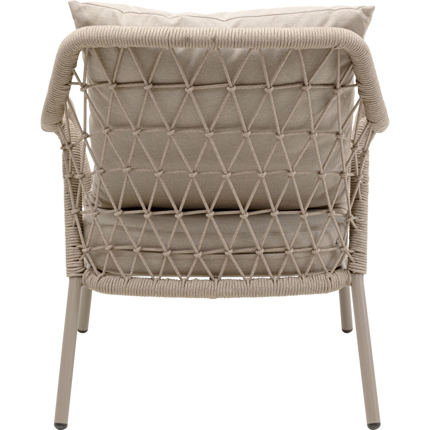 Fauteuil de jardin Milos beige Kare Design