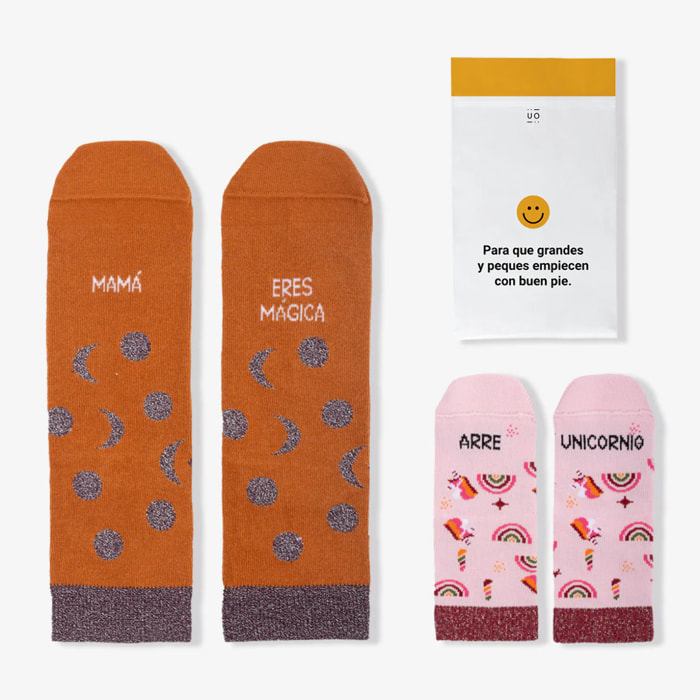 Kit Grandes y Peques "Mamá, eres mágica"