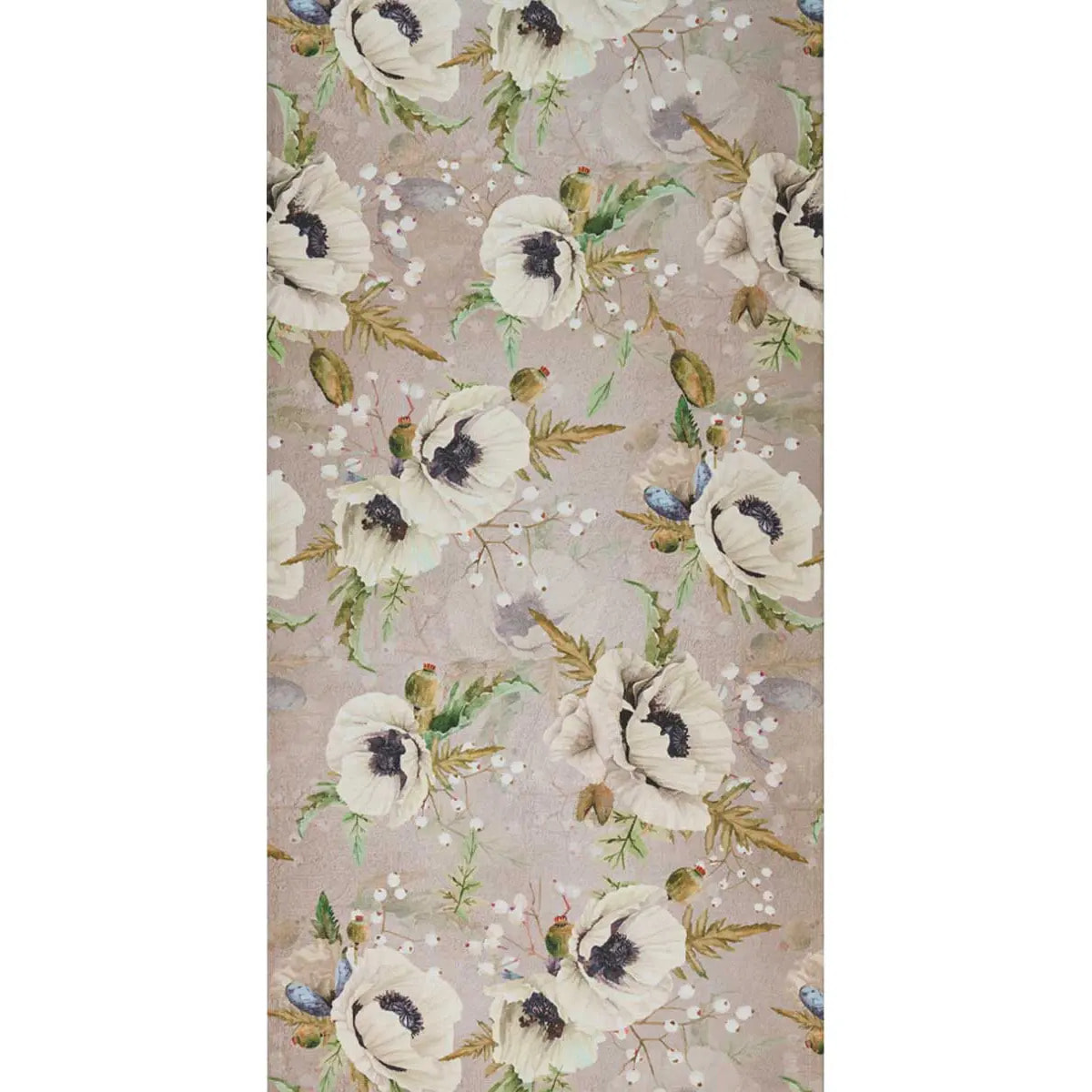 Passatoia tappeto cucina bagno ingresso multiuso, disegno fiori stile floreale