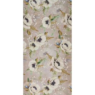 Passatoia tappeto cucina bagno ingresso multiuso, disegno fiori stile floreale