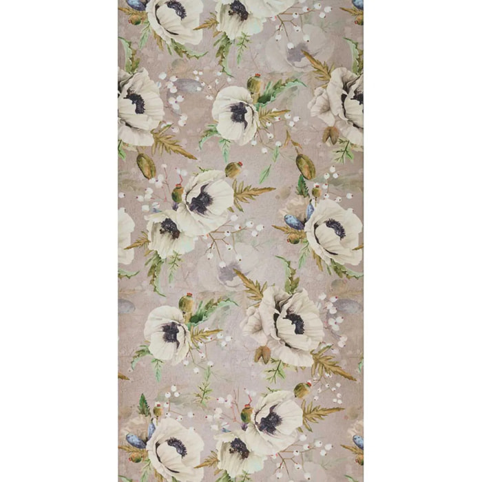 Passatoia tappeto cucina bagno ingresso multiuso, disegno fiori stile floreale