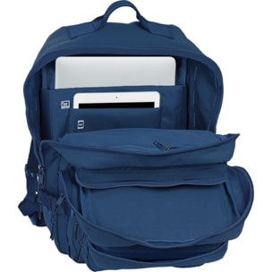 Mochila militar portatil 15,6 safta basic "marino"