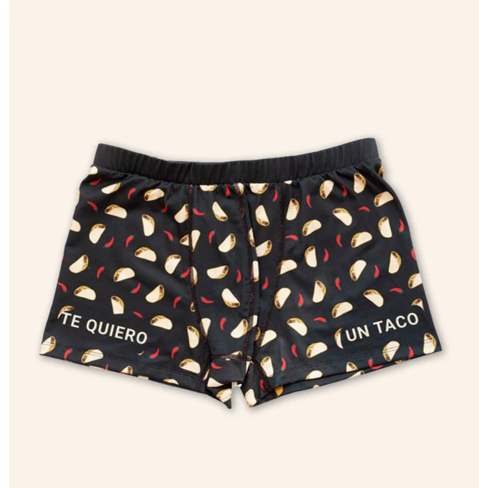 Bóxer "Te quiero un taco"
