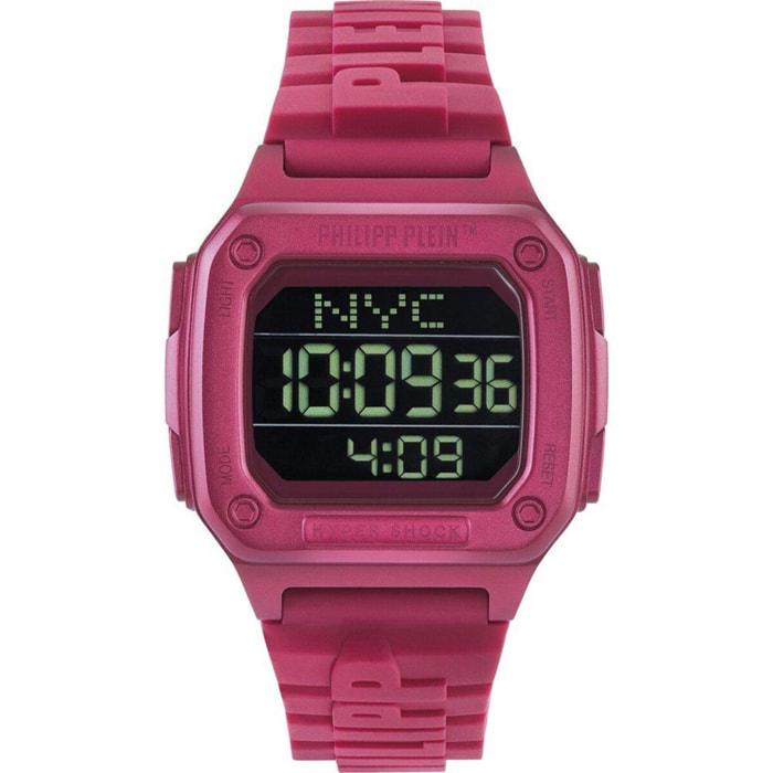 Reloj Philipp Plein PWHAA0121 Unisex Digital Cuarzo con Correa de Silicona