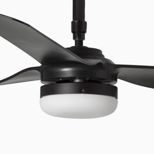 PUNT M LED Ventilateur noir DC