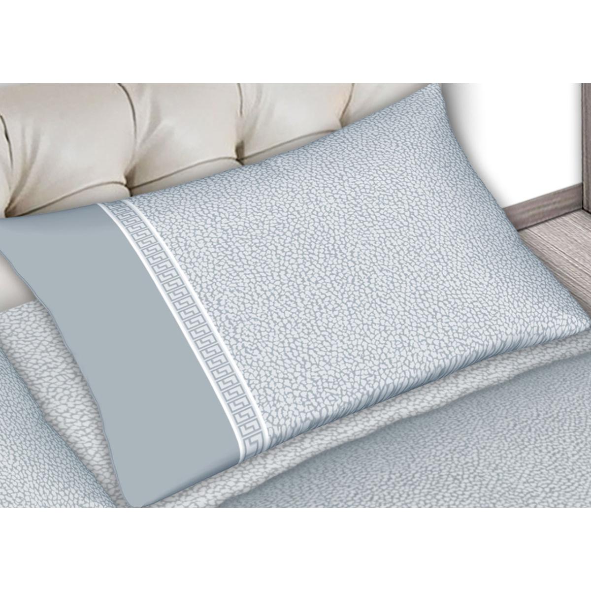 Completo Lenzuola 100% Cotone Borbonstyle Grigio