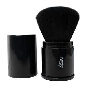 Brocha maquillaje Buki Pocket Compact - Negro