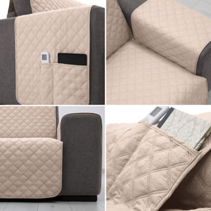 Cubre Sofá ACOLCHADO Chaise Longue modelo JENNY