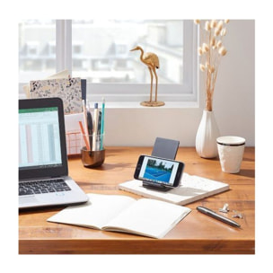 Chargeur induction ESSENTIELB sans fil 10W Noir Stand