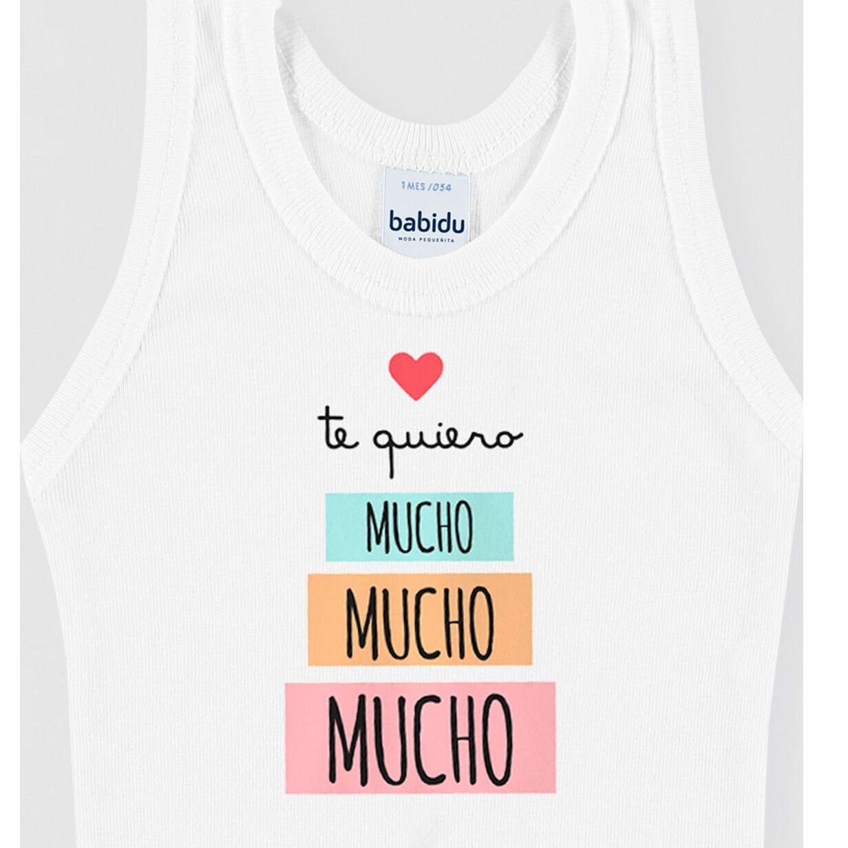 Body bebé tirantes personalizado frases